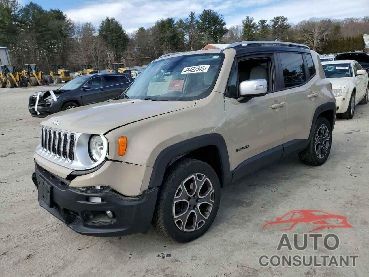 JEEP RENEGADE 2015 - ZACCJBDT9FPC36174