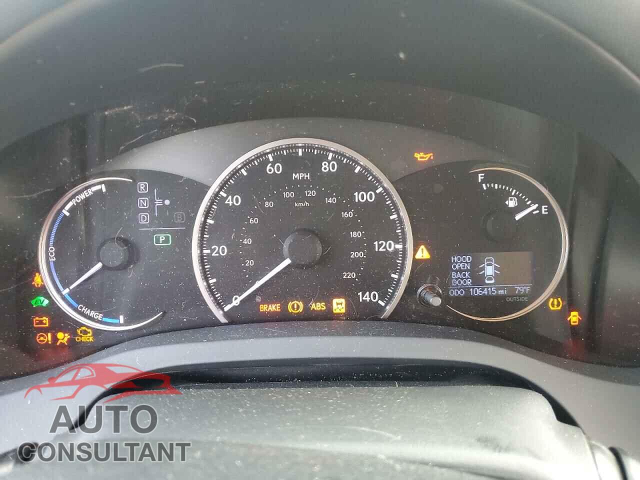 LEXUS CT 200 2015 - JTHKD5BH6F2232207