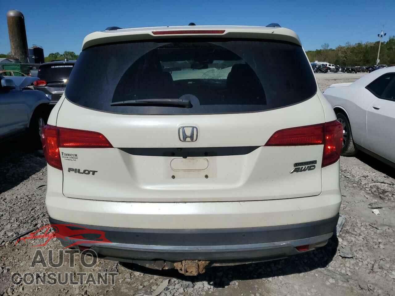 HONDA PILOT 2017 - 5FNYF6H90HB023430