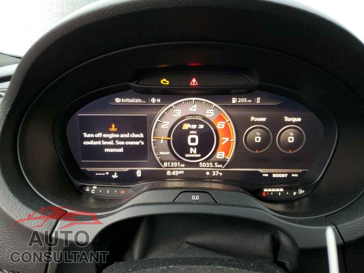 AUDI RS3 2017 - WUABWGFF9H1900433