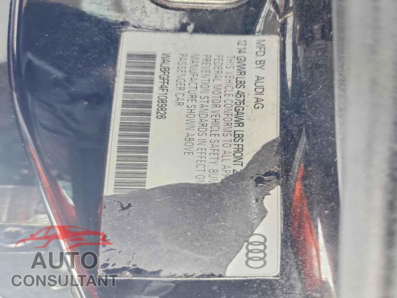AUDI A3 2015 - WAUBFGFF4F1089826