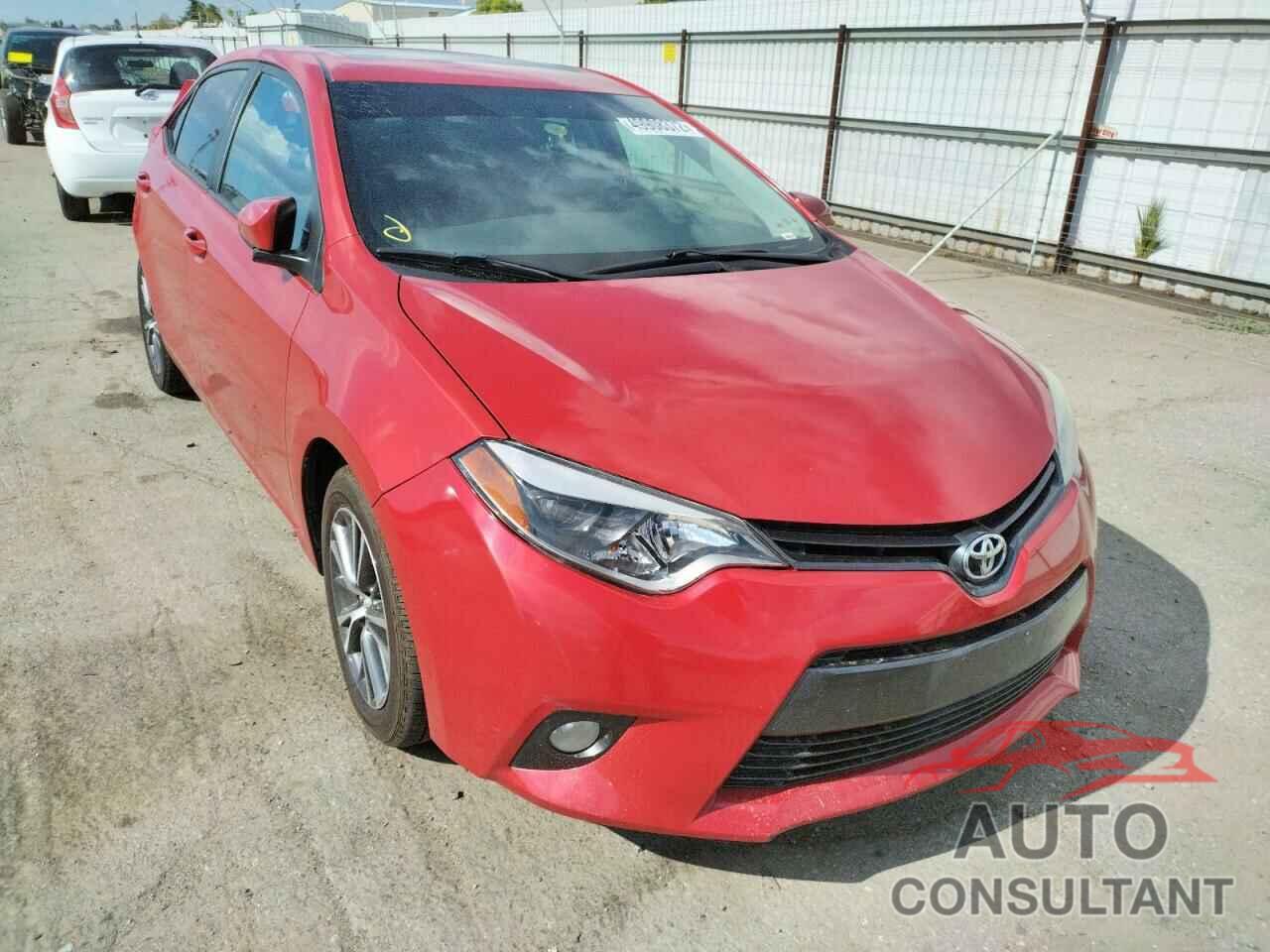TOYOTA COROLLA 2016 - 5YFBURHEXGP464205