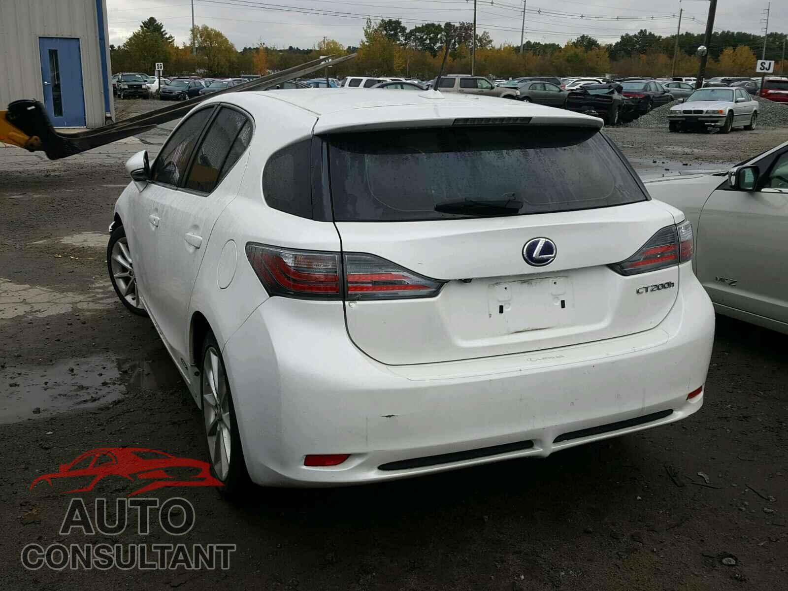 LEXUS CT 200 2012 - JTHKD5BH2C2098422