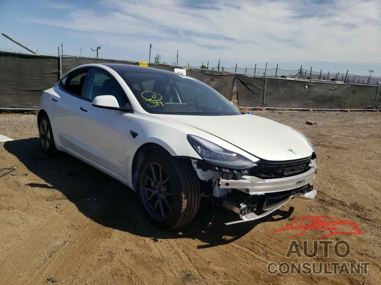 TESLA MODEL 3 2022 - 5YJ3E1EB9NF258718