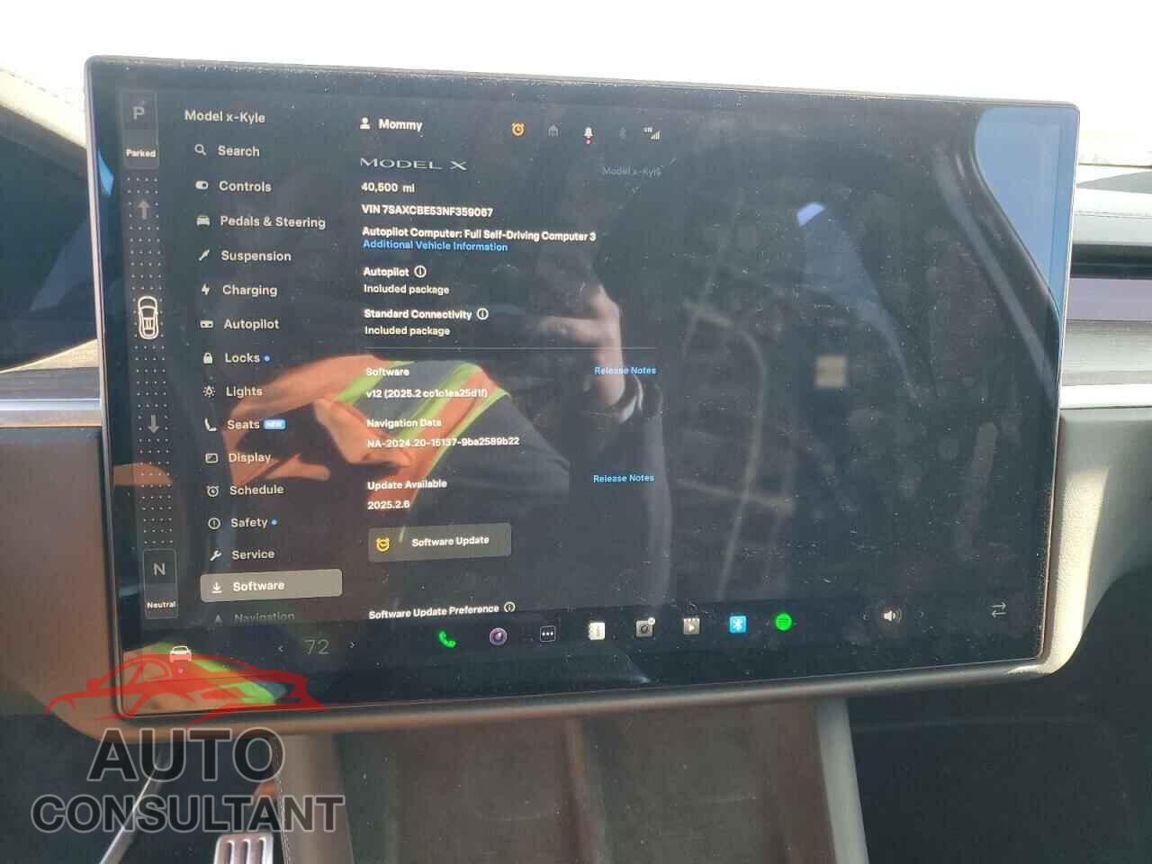 TESLA MODEL X 2022 - 7SAXCBE53NF359067