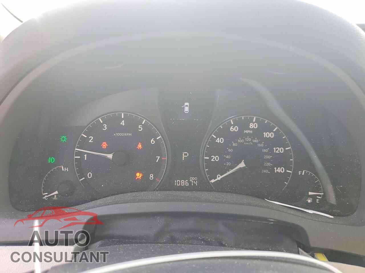 LEXUS RX350 2012 - 2T2BK1BA4CC120937