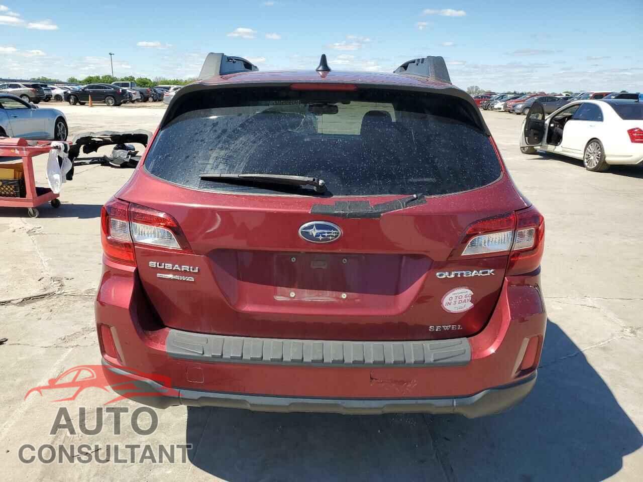 SUBARU OUTBACK 2016 - 4S4BSBNC9G3214264