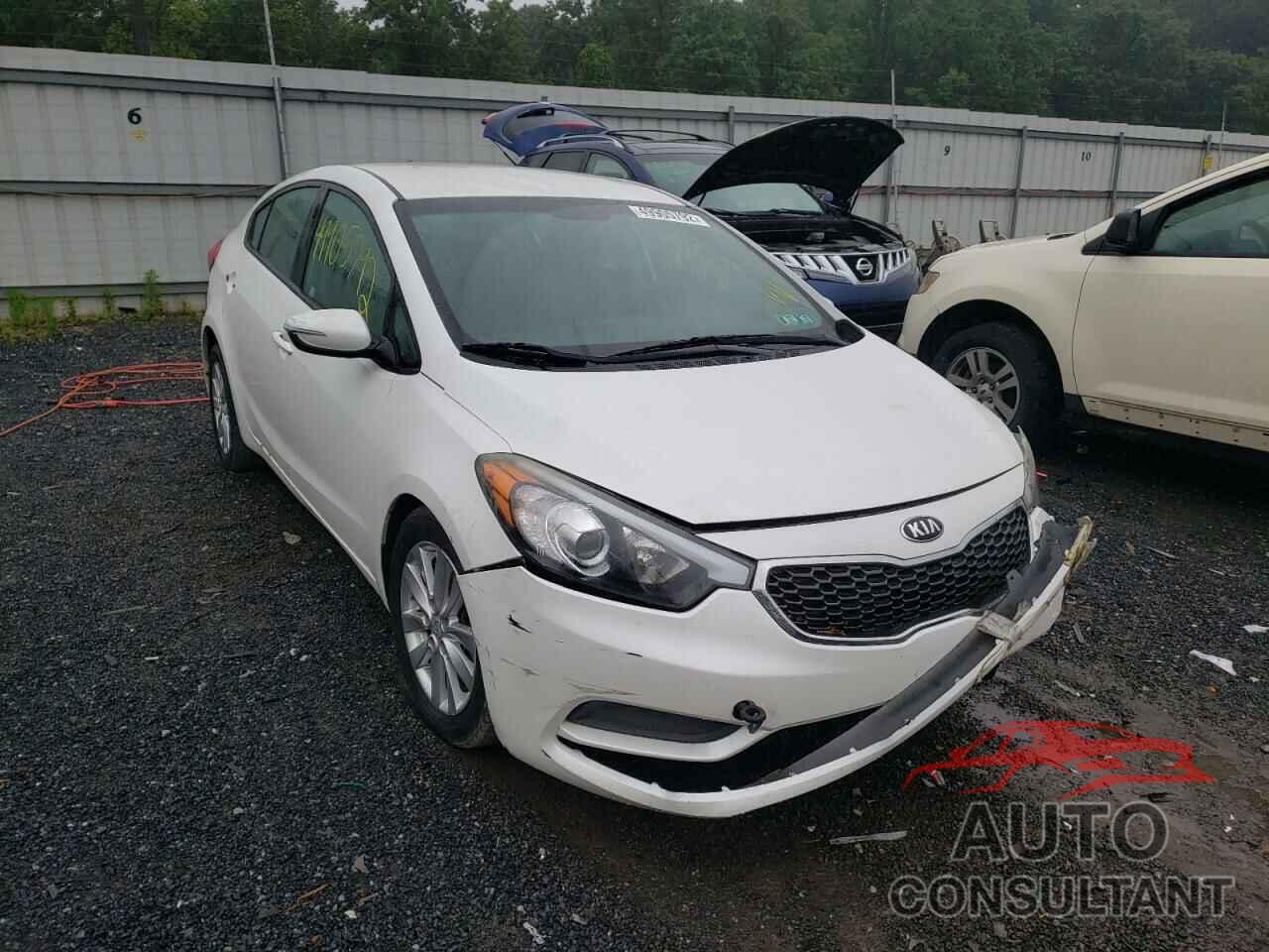 KIA FORTE 2016 - KNAFX4A65G5478845