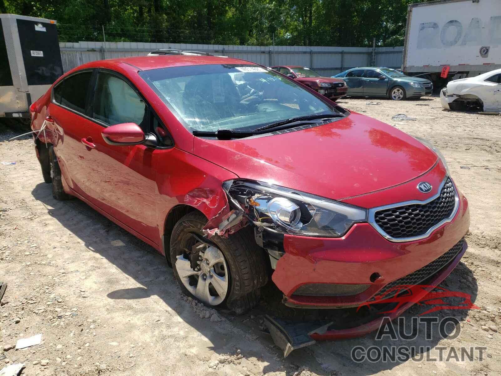 KIA FORTE 2016 - KNAFK4A60G5571254