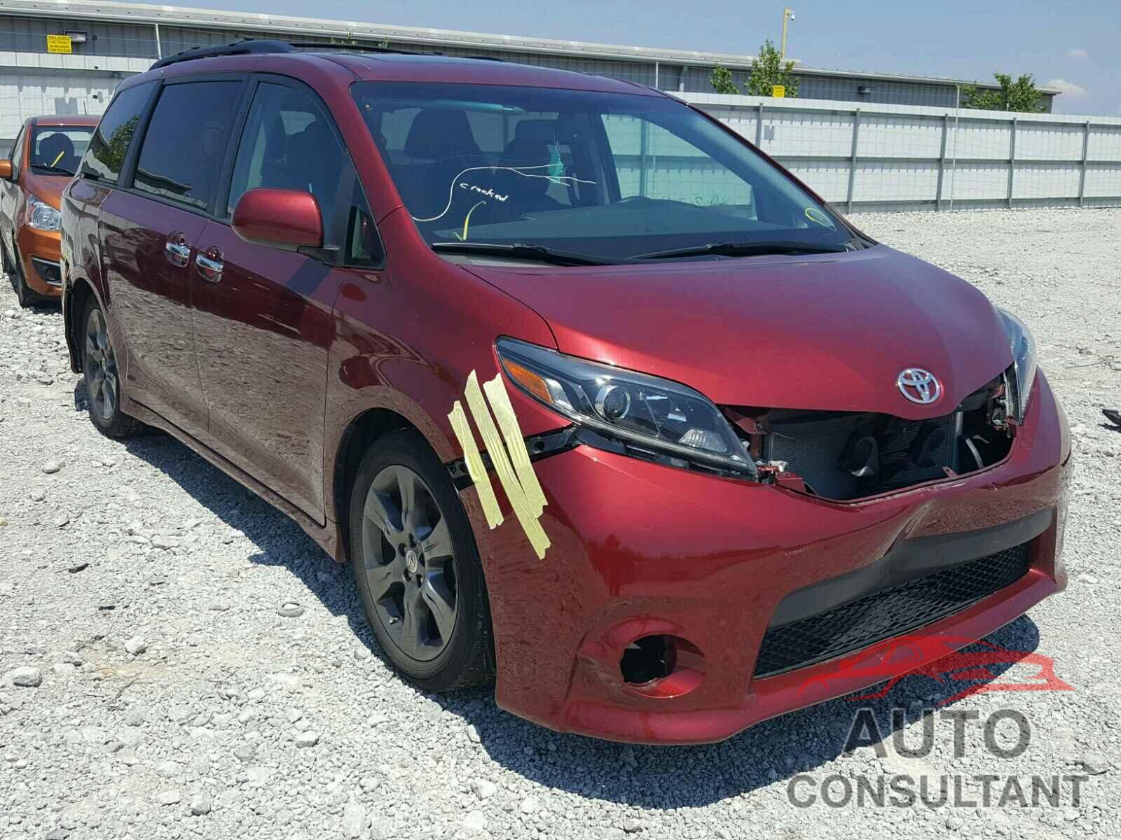 TOYOTA SIENNA 2016 - 5TDXK3DCXGS742296