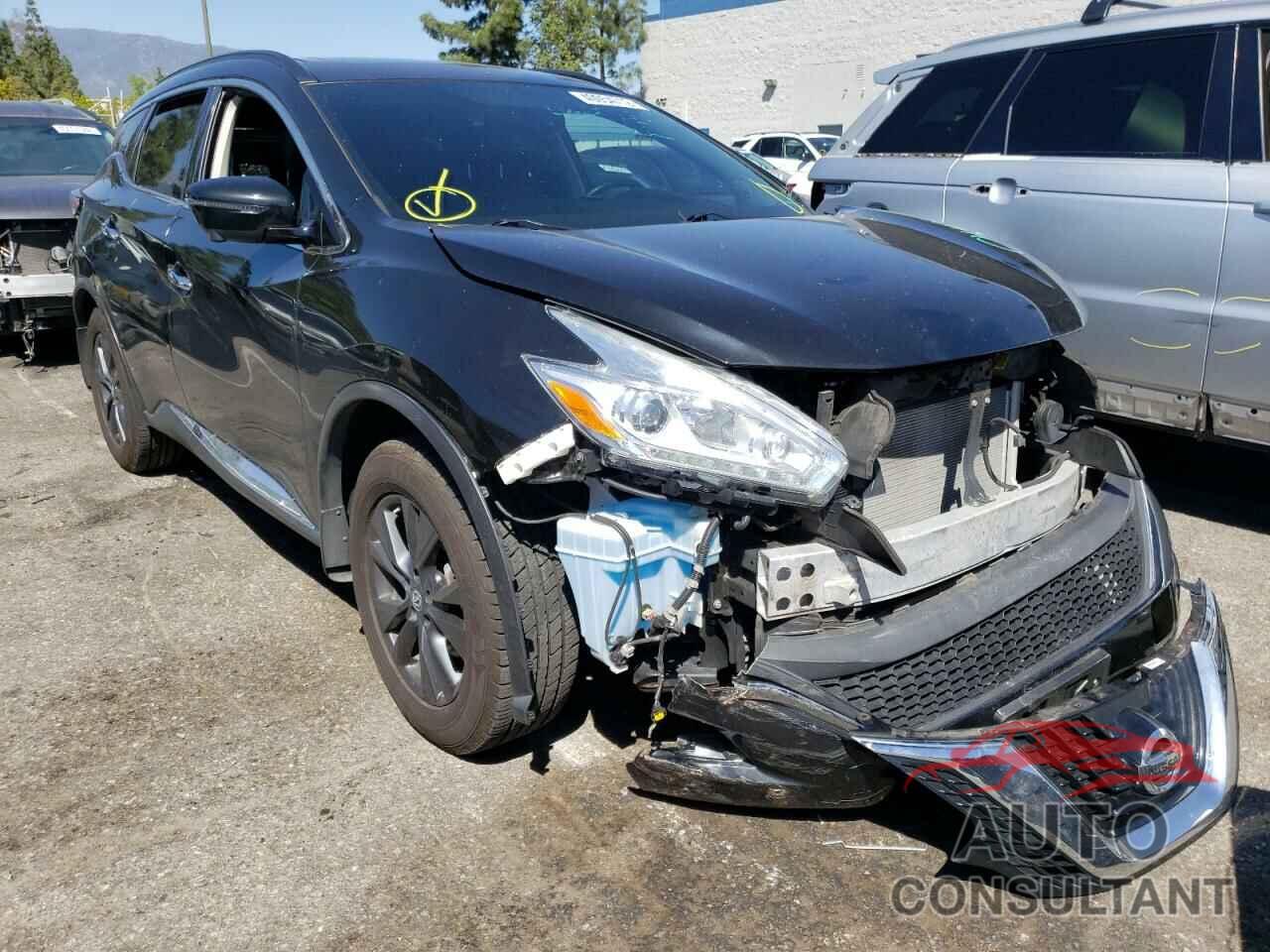 NISSAN MURANO 2017 - 5N1AZ2MH1HN196482