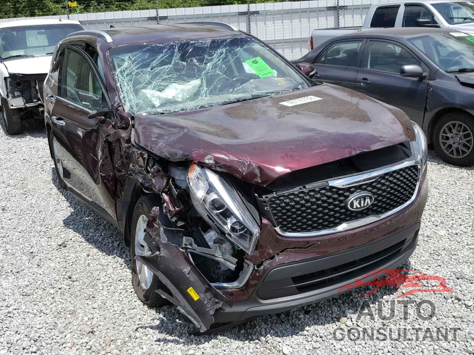 KIA SORENTO LX 2017 - 5XYPG4A30HG198353