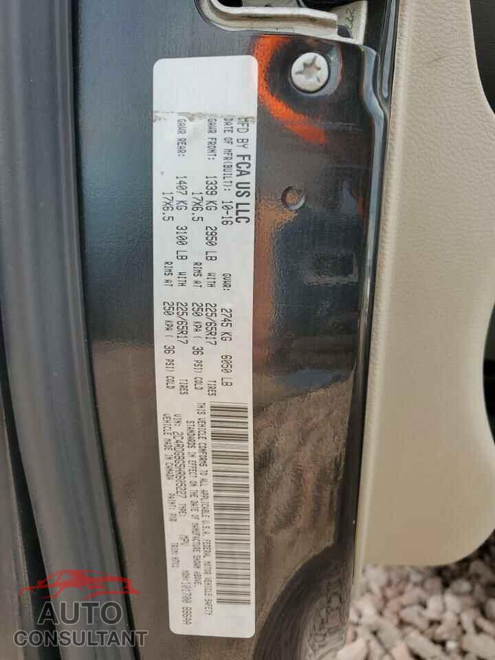 DODGE CARAVAN 2017 - 2C4RDGBG5HR605227