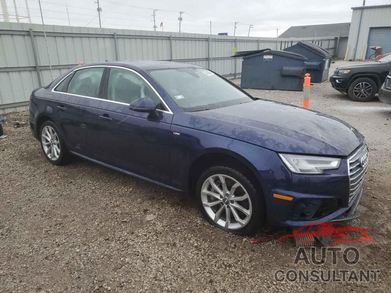 AUDI A4 2019 - WAUENAF48KN007580