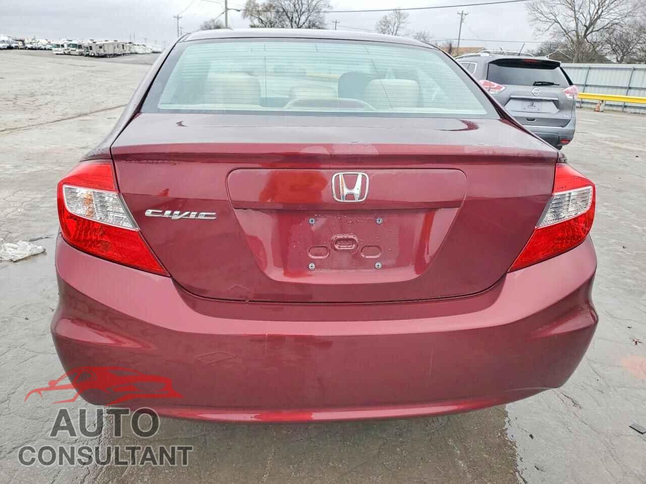 HONDA CIVIC 2012 - 19XFB2F53CE110409