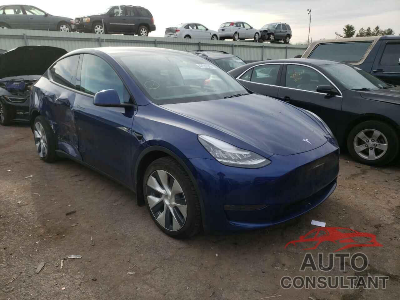 TESLA MODEL Y 2021 - 5YJYGDEE0MF070955