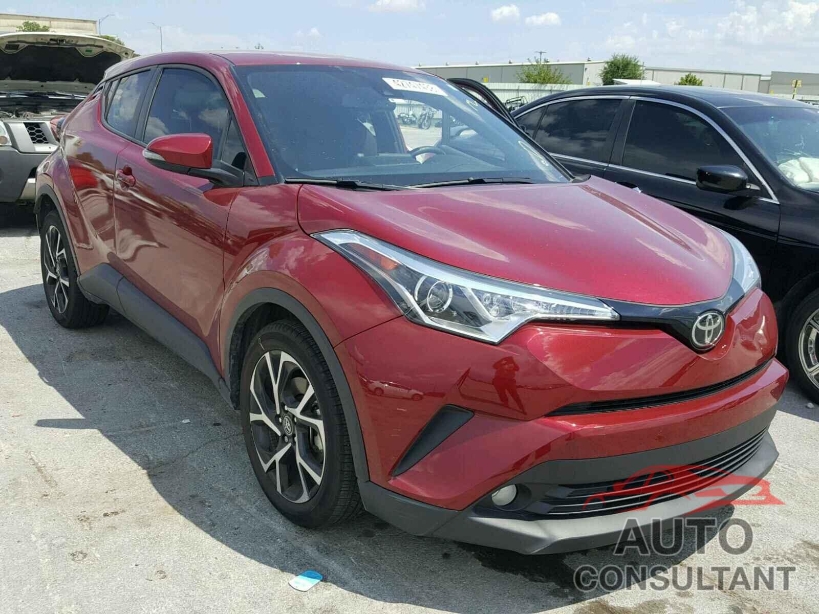 TOYOTA C-HR 2018 - NMTKHMBX0JR019180