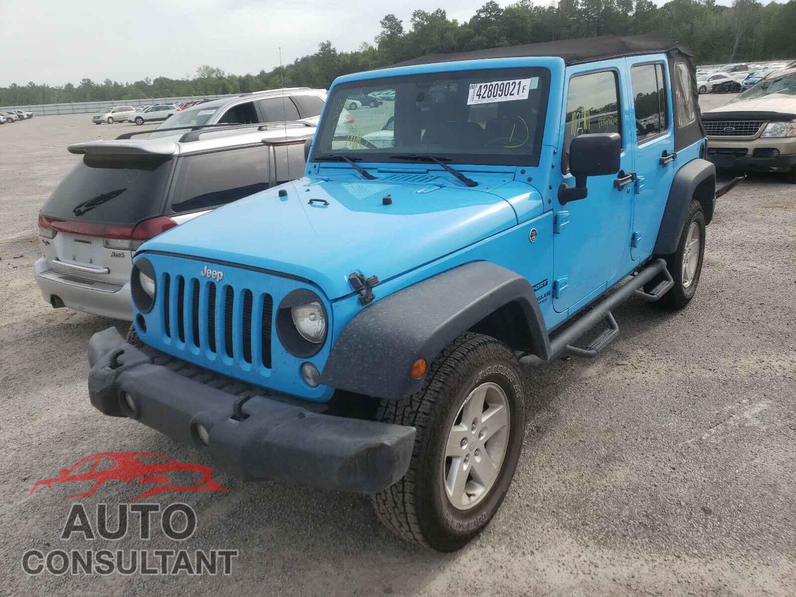JEEP WRANGLER 2017 - 1C4BJWDG5HL738757