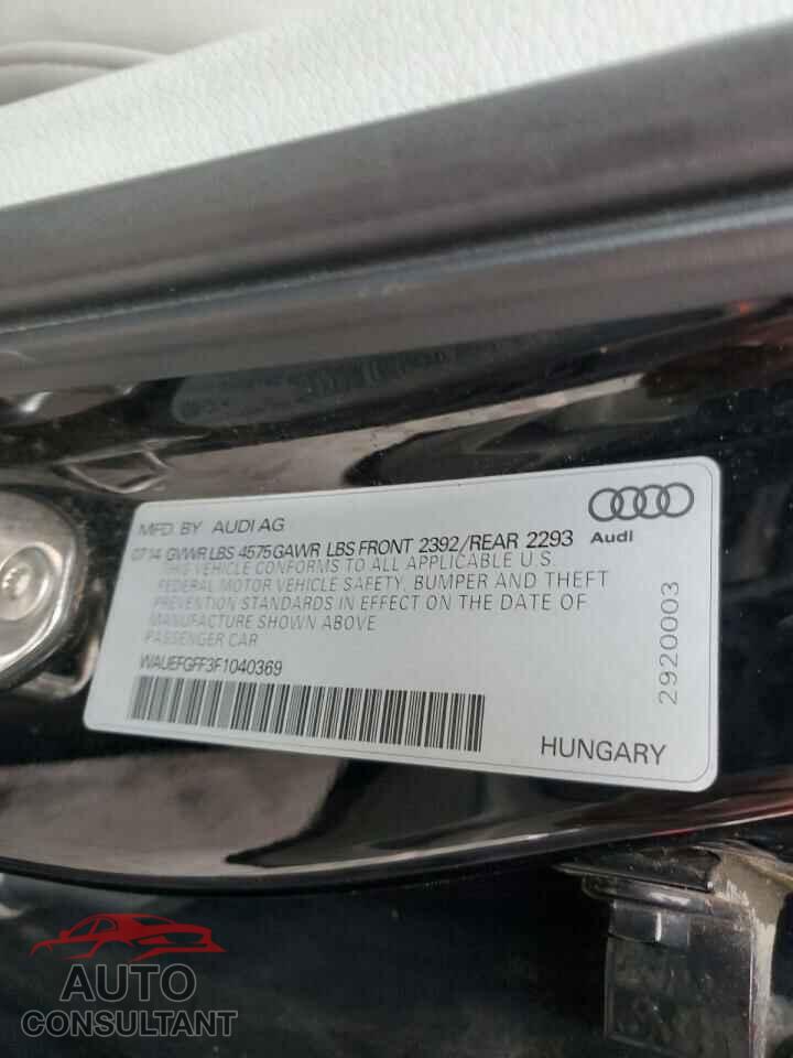 AUDI A3 2015 - WAUEFGFF3F1040369