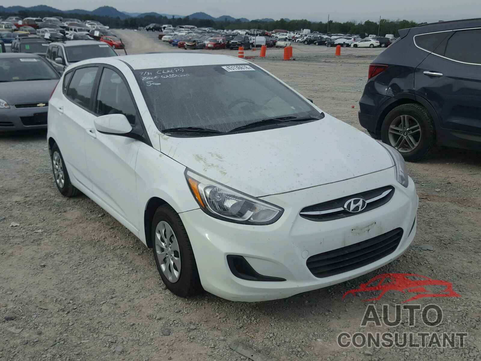 HYUNDAI ACCENT 2016 - KMHCT5AE6GU288889