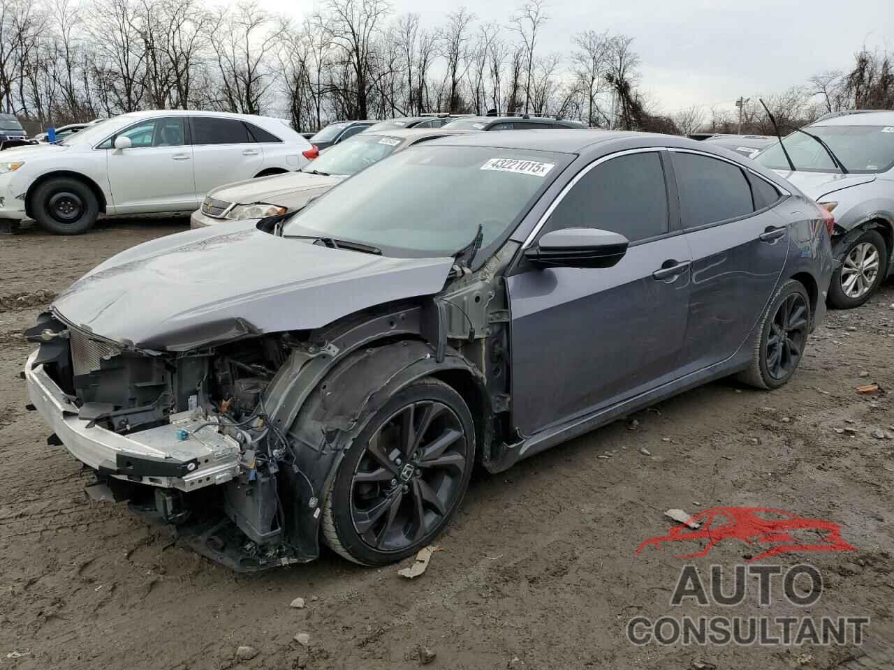 HONDA CIVIC 2019 - 19XFC2F82KE211799