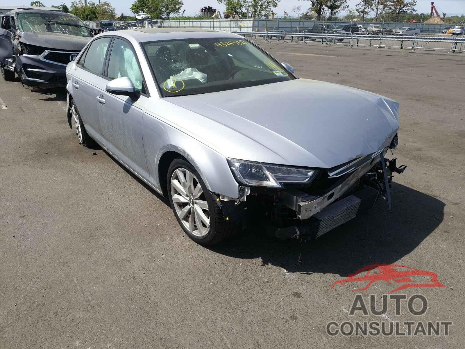 AUDI A4 2017 - WAUNNAF46HN058357