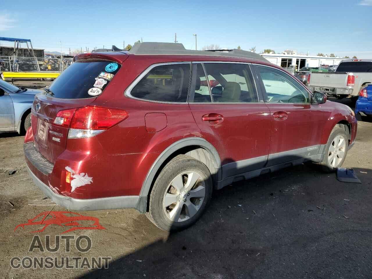 SUBARU OUTBACK 2011 - 4S4BRBJC9B3447832