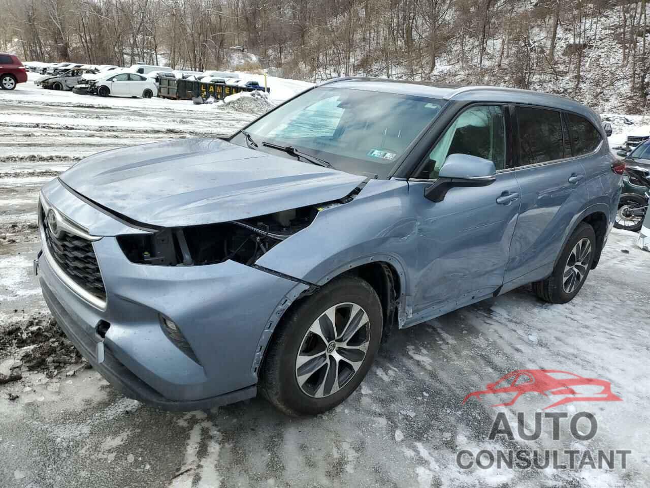 TOYOTA HIGHLANDER 2021 - 5TDGZRBH2MS066080