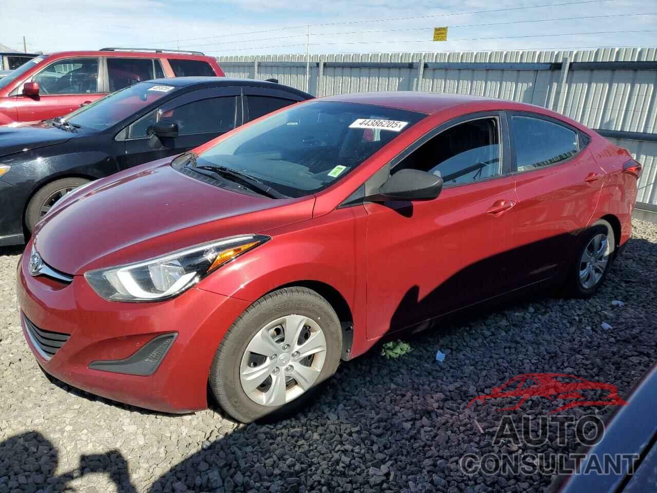 HYUNDAI ELANTRA 2016 - 5NPDH4AE0GH710962