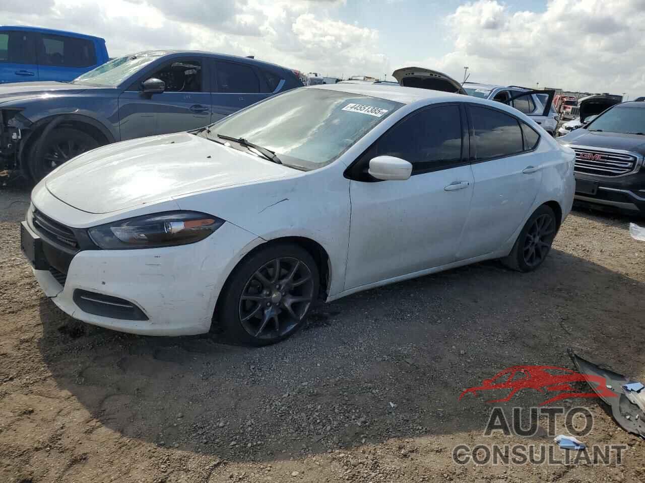 DODGE DART 2016 - 1C3CDFAA8GD689952