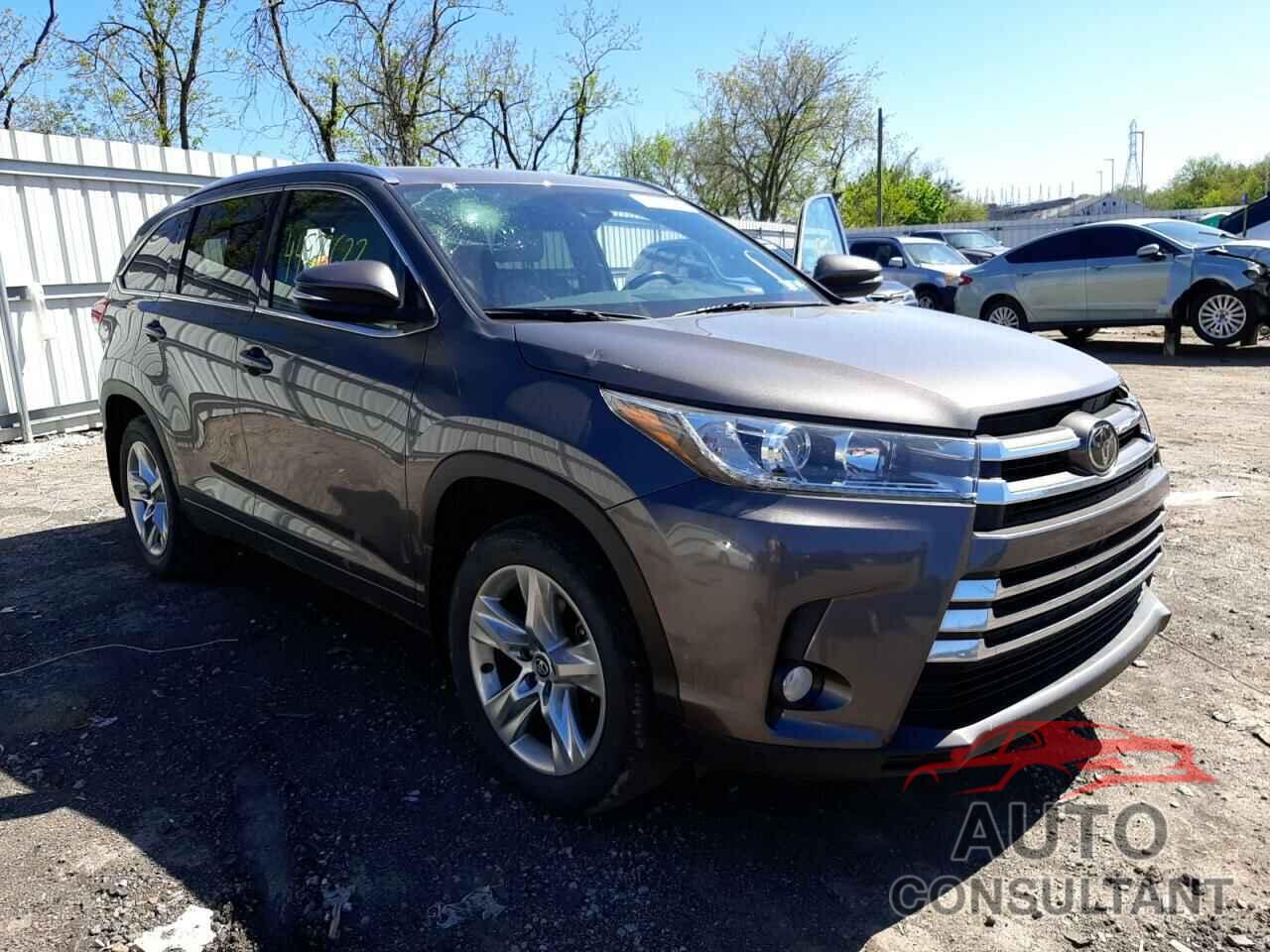 TOYOTA HIGHLANDER 2017 - 5TDDZRFH4HS381143