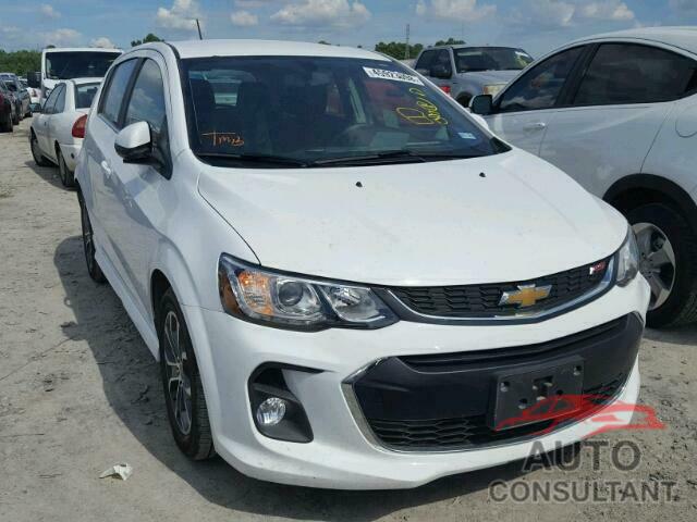 CHEVROLET SONIC 2017 - 1G1JD6SH8H4177293