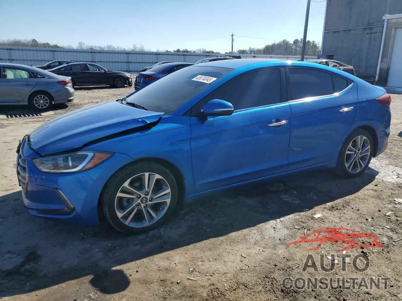 HYUNDAI ELANTRA 2017 - KMHD84LF5HU075925