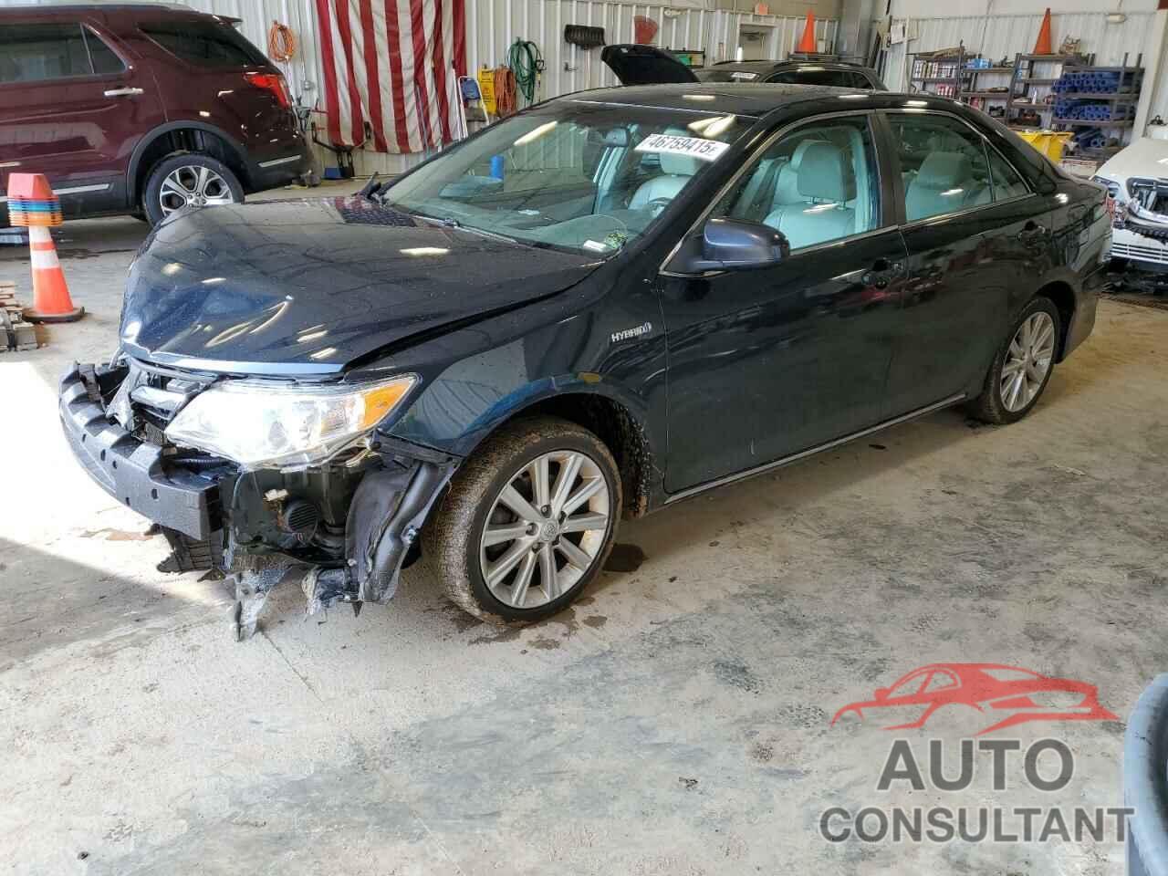 TOYOTA CAMRY 2012 - 4T1BD1FK4CU059475