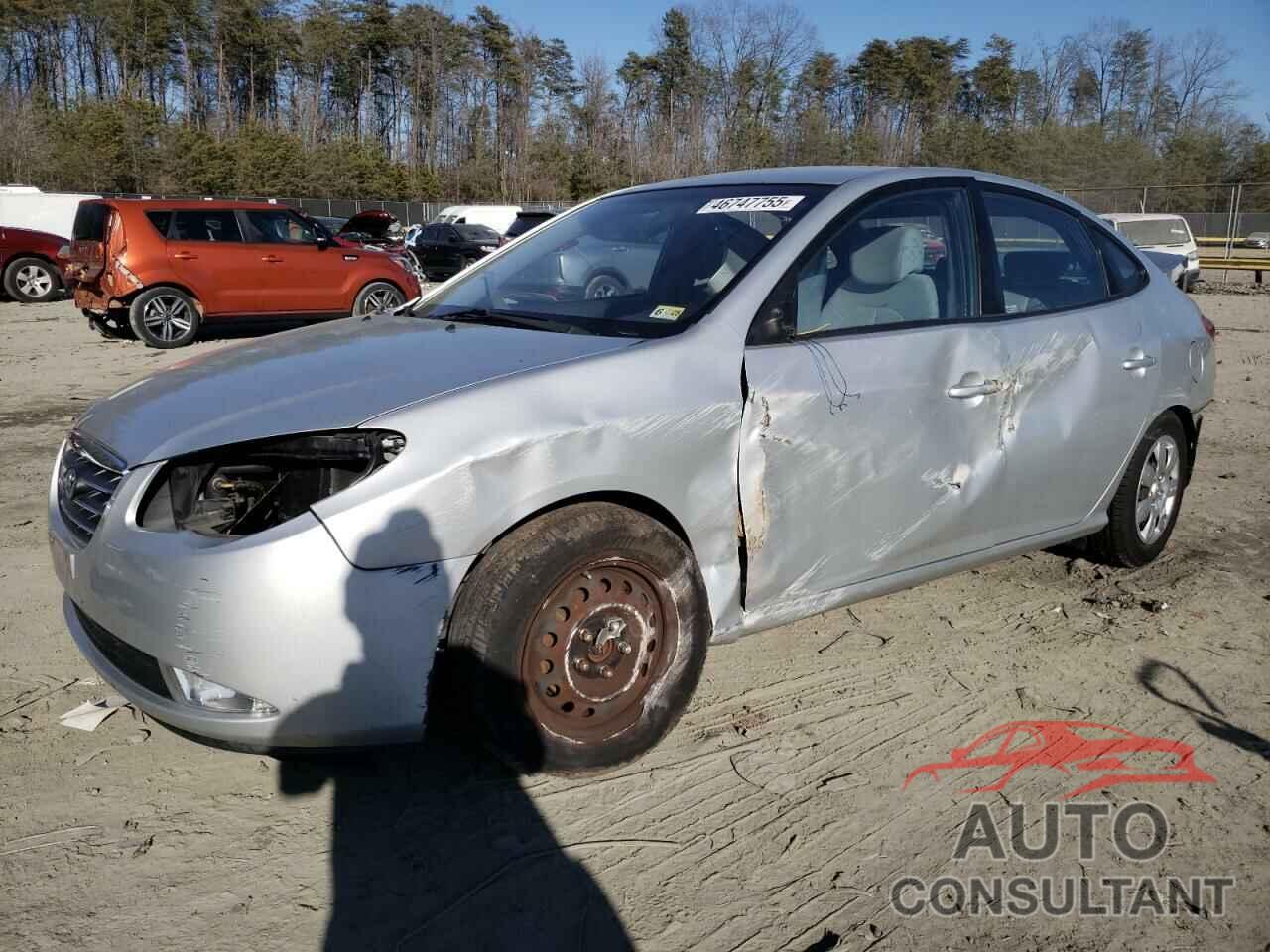 HYUNDAI ELANTRA 2009 - KMHDU46D49U597534