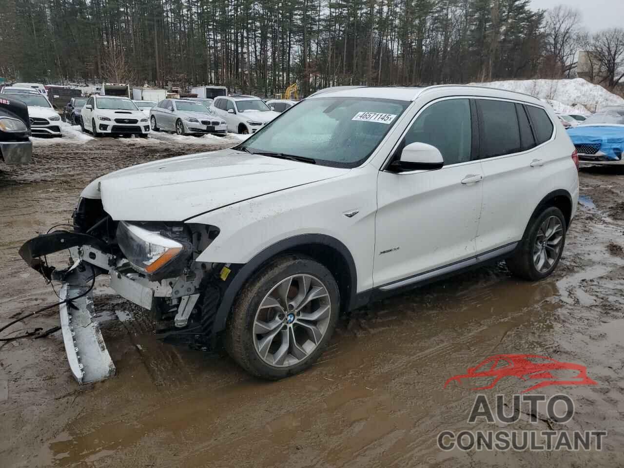 BMW X3 2015 - 5UXWX9C51F0D60101