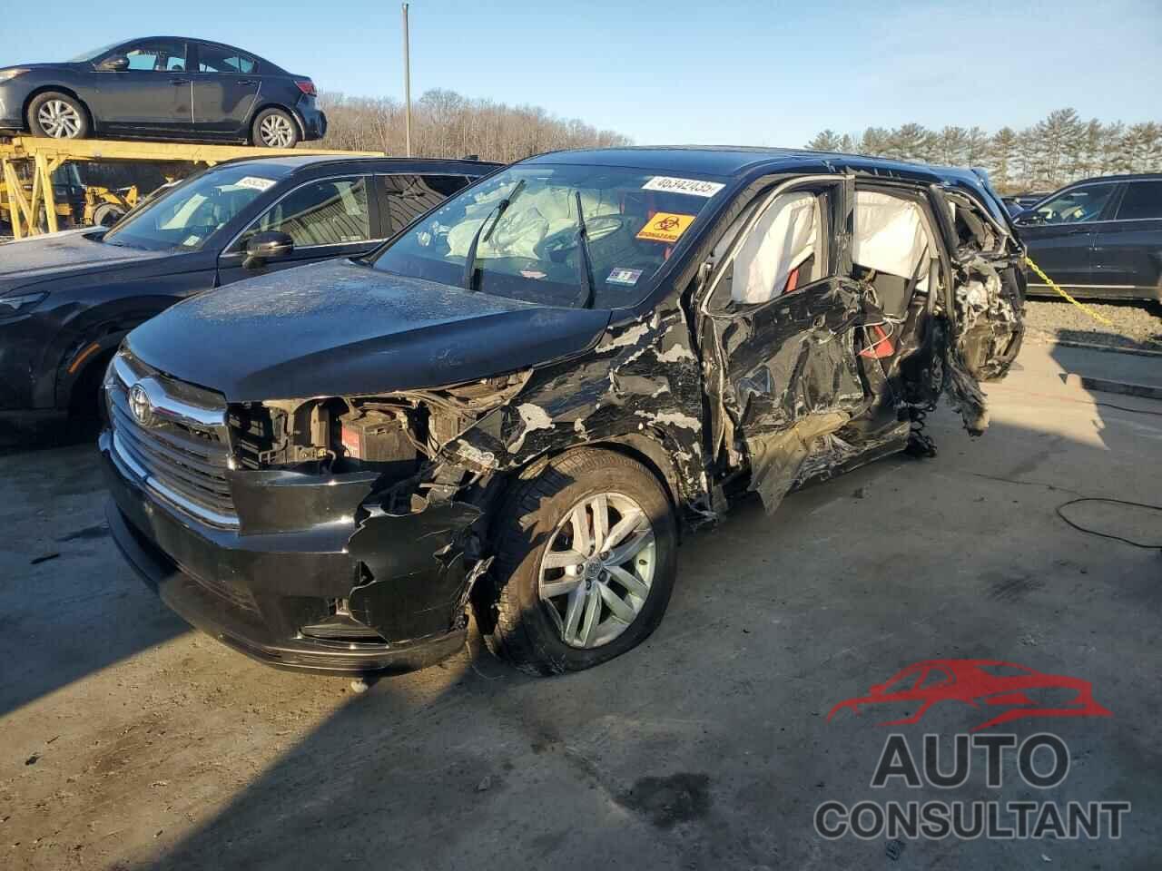 TOYOTA HIGHLANDER 2015 - 5TDZARFH0FS015397