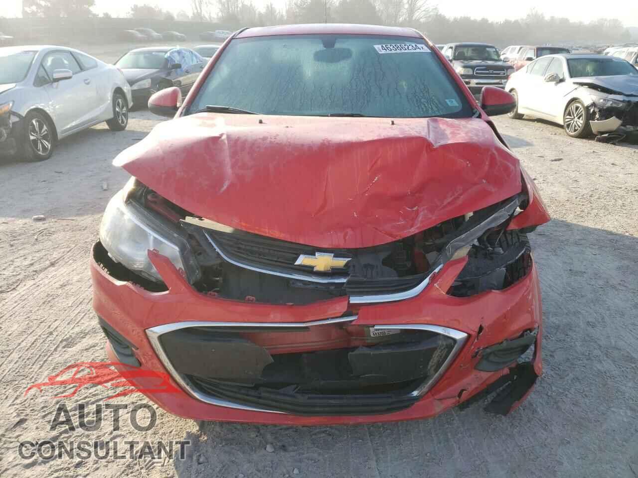 CHEVROLET SONIC 2017 - 1G1JD5SH2H4136832