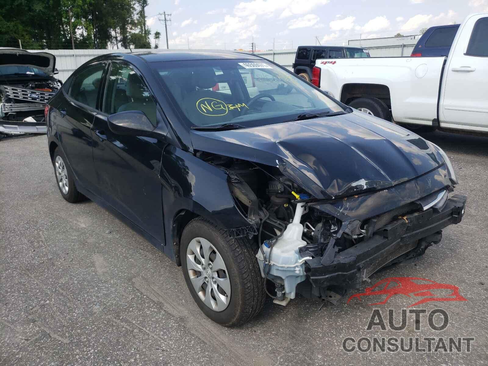 HYUNDAI ACCENT 2016 - KMHCT4AE6GU150571