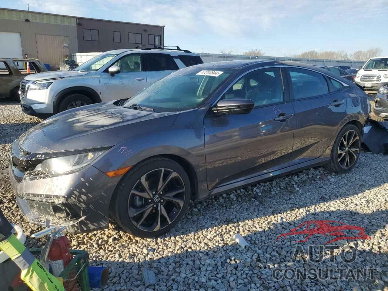 HONDA CIVIC 2019 - 2HGFC2F86KH589565