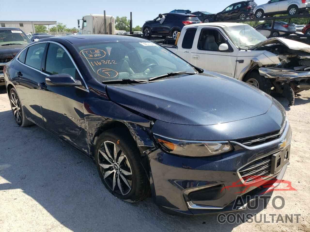 CHEVROLET MALIBU 2017 - 1G1ZE5ST6HF116382