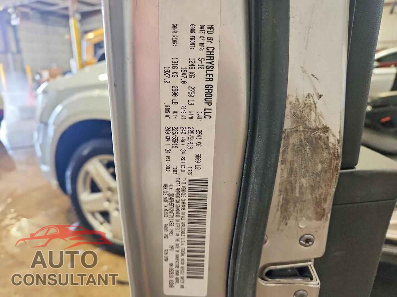 DODGE JOURNEY 2010 - 3D4PH5FV2AT211456