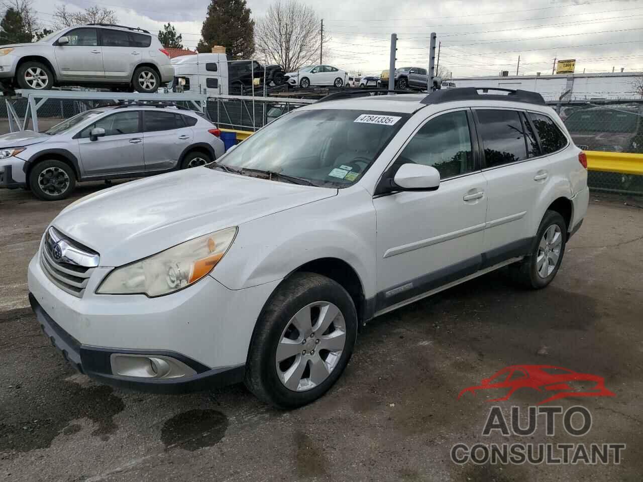 SUBARU OUTBACK 2011 - 4S4BRBLC4B3372132