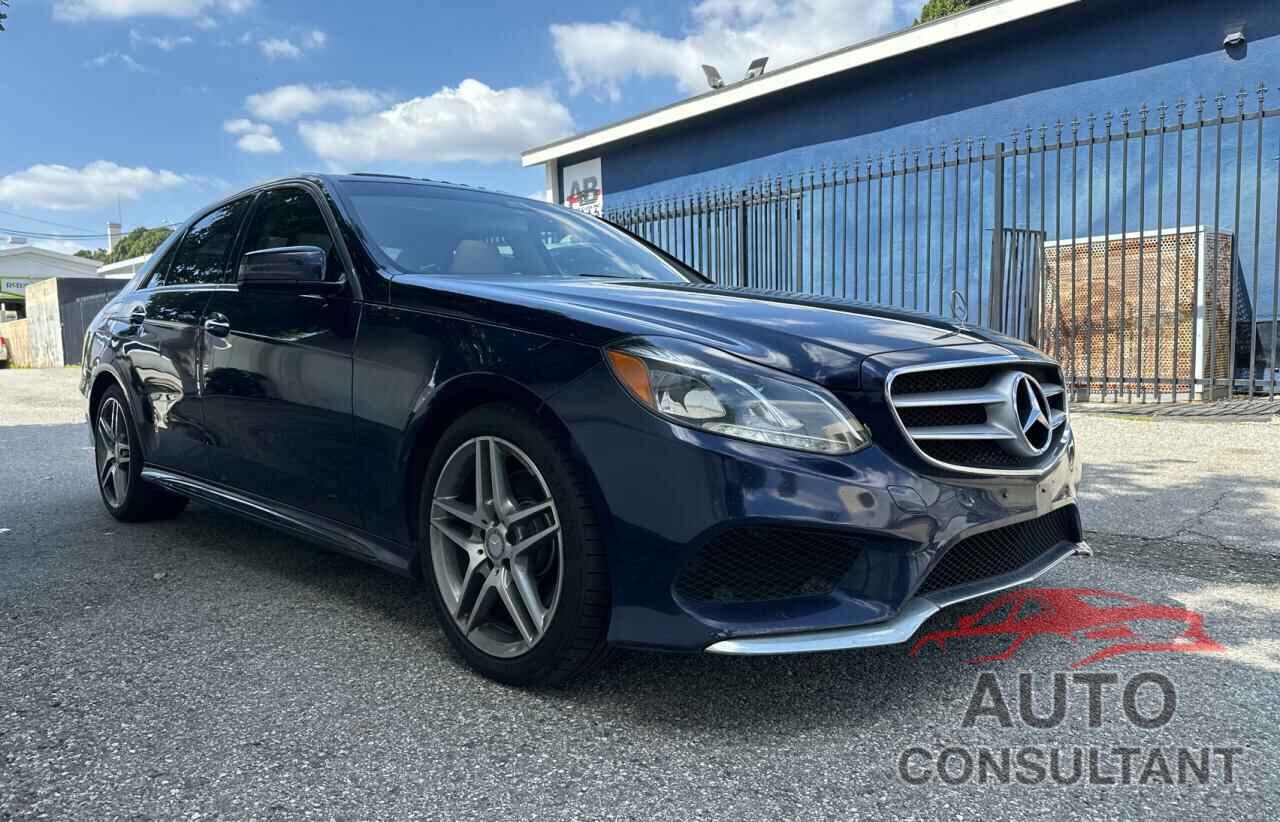 MERCEDES-BENZ E-CLASS 2016 - WDDHF5KB0GB197382