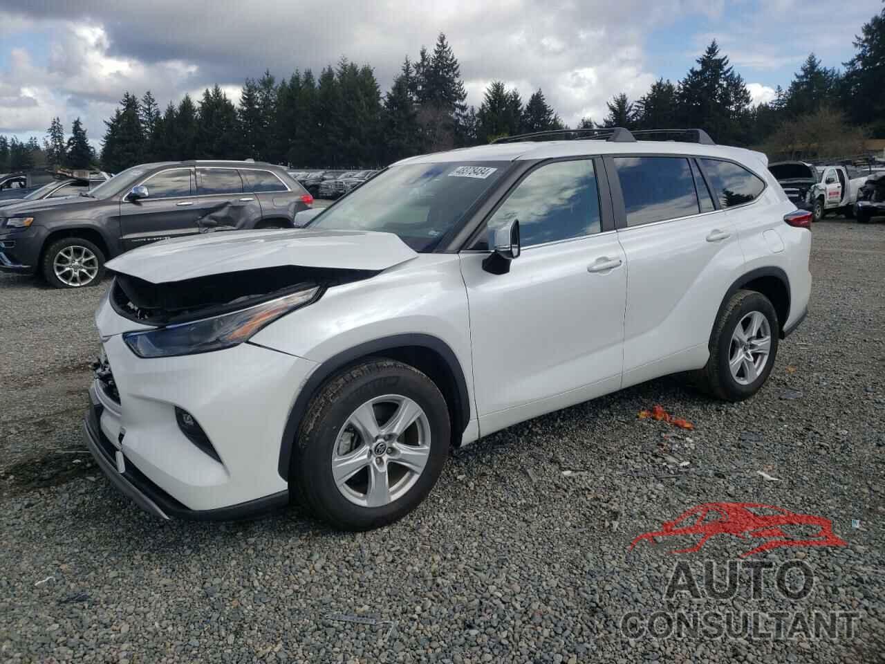 TOYOTA HIGHLANDER 2023 - 5TDKDRAH1PS501461