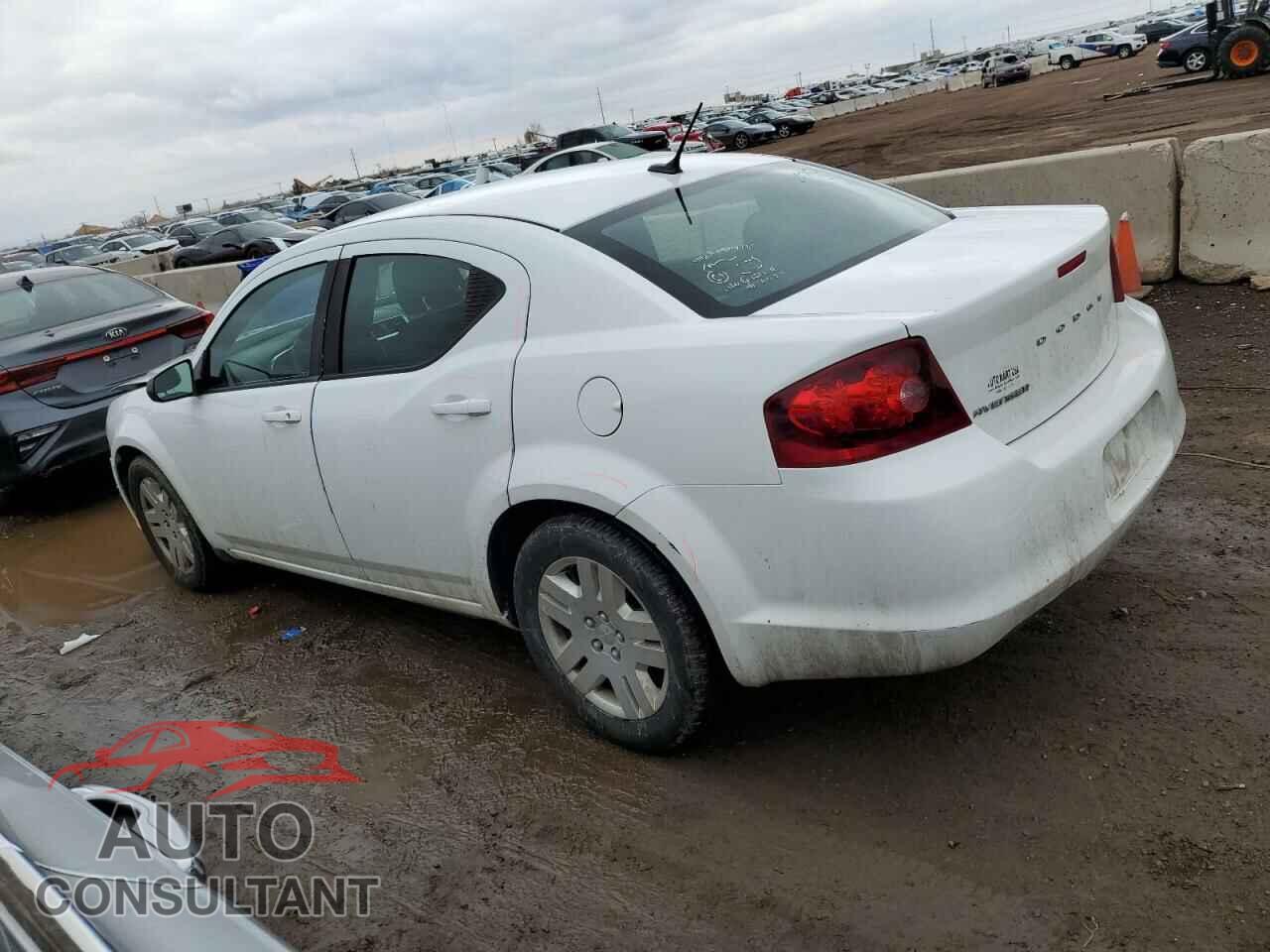 DODGE AVENGER 2013 - 1C3CDZAB1DN720572