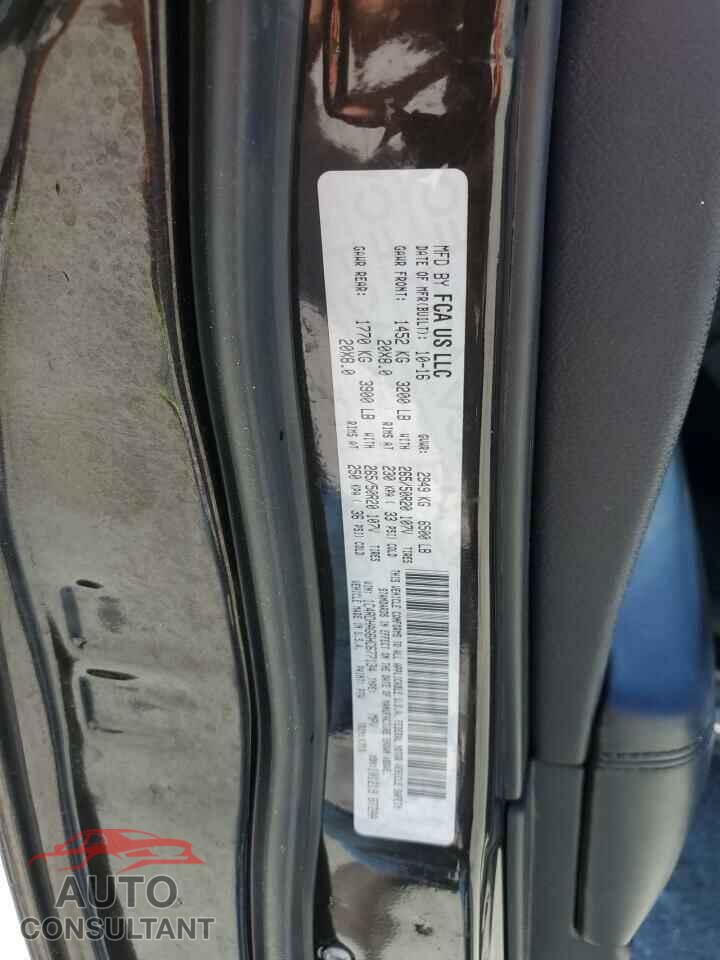 DODGE DURANGO 2017 - 1C4RDHAG6HC677134