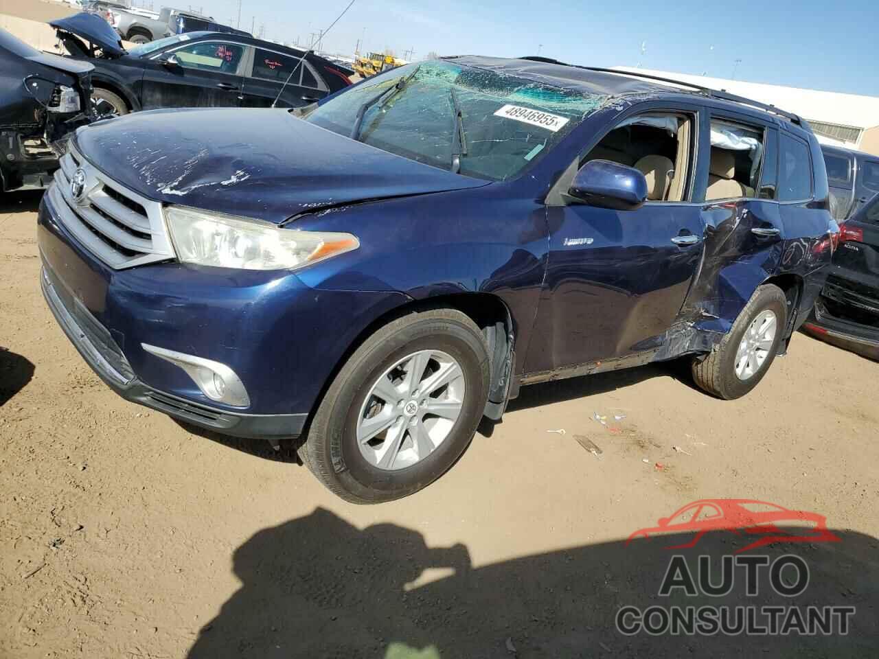 TOYOTA HIGHLANDER 2011 - 5TDZA3EH4BS016626