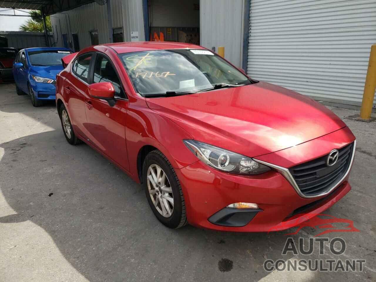 MAZDA 3 2016 - 3MZBM1U7XGM250084