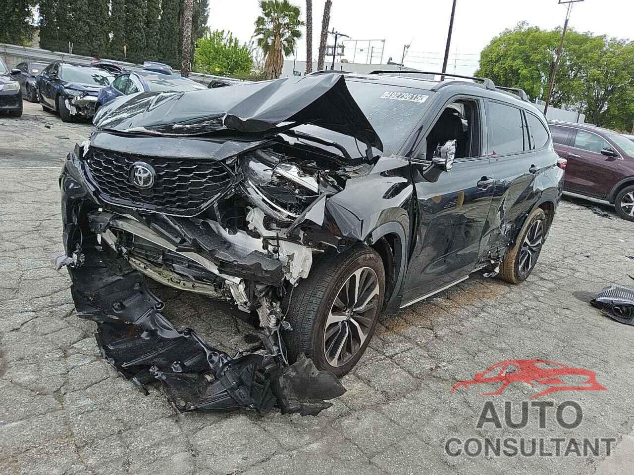 TOYOTA HIGHLANDER 2021 - 5TDJZRAHXMS088772